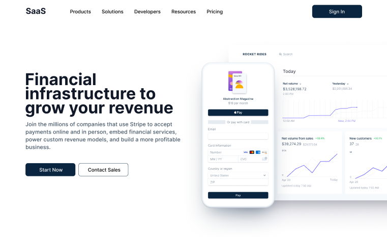 SaaS Platform UI